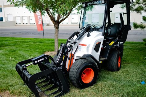 articulating mower skid steer|bobcat articulated wheel loader.